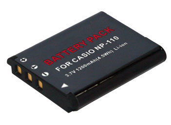 Camera Battery Replacement for CASIO Exilim Zoom EX-Z2000VT 