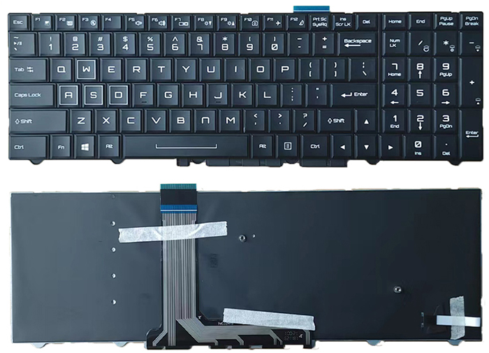 laptop Keyboard Replacement for CLEVO P770DM 