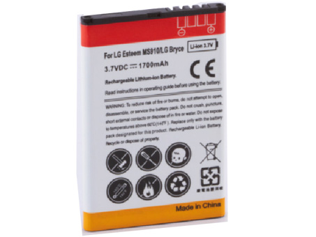 Mobile Phone Battery Replacement for LG Esteem Bryce MS910 