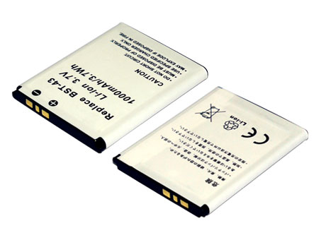 Mobile Phone Battery Replacement for SONY ERICSSON BST-43 