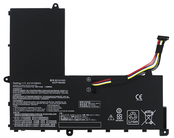 Laptop Battery Replacement for ASUS B31N1503 