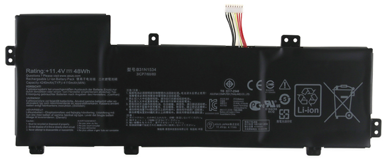 Laptop Battery Replacement for ASUS ZenBook-U5000 