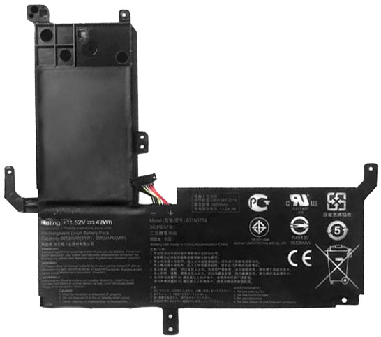 Laptop Battery Replacement for ASUS TP510UA 