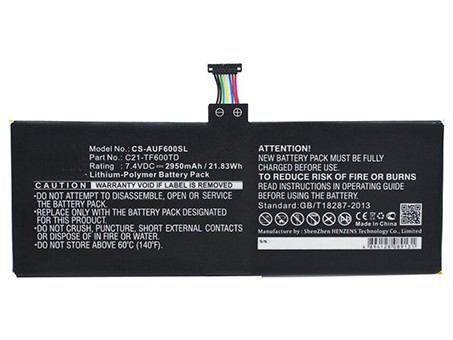 Laptop Battery Replacement for ASUS C21-TF600TD 