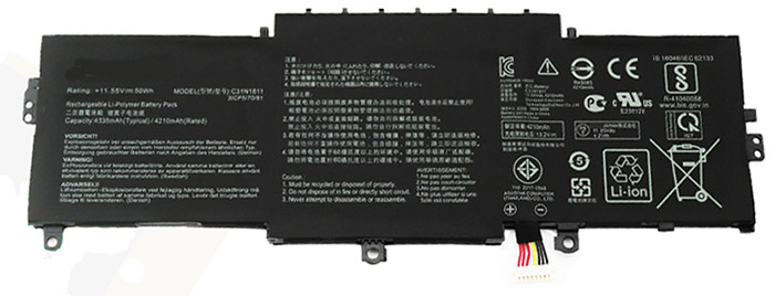 Laptop Battery Replacement for ASUS U4300FA 