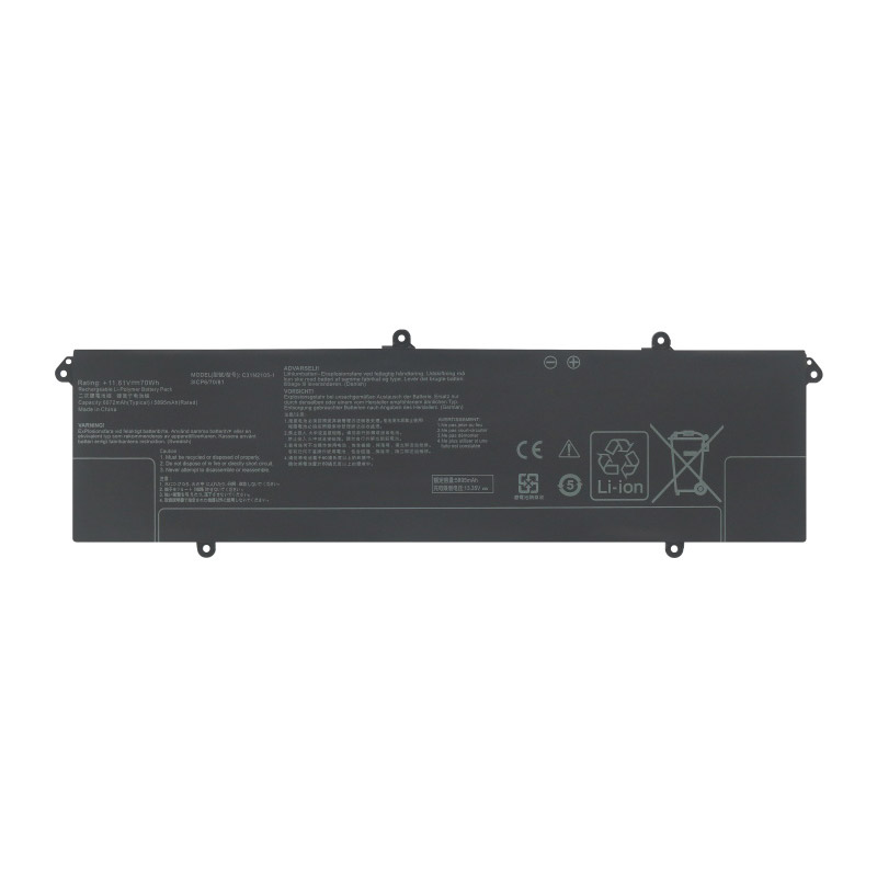 Laptop Battery Replacement for ASUS Vivobook-N7401ZE-Series 