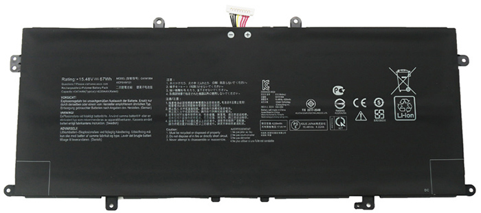 Laptop Battery Replacement for ASUS C41N1904 