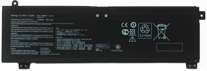 Laptop Battery Replacement for ASUS C41N2010 