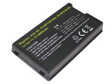 Laptop Battery Replacement for ASUS F8P 