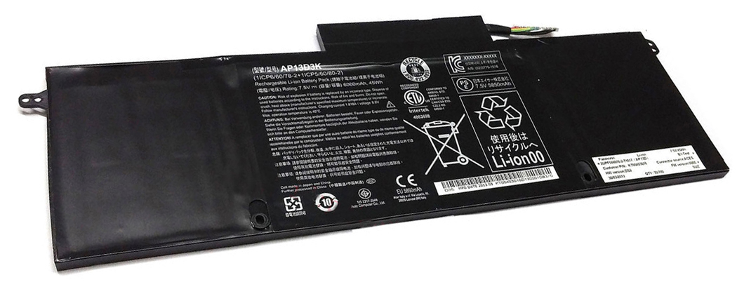 Laptop Battery Replacement for ACER AP13D3K 
