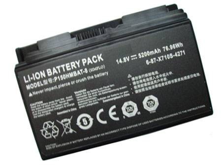 Laptop Battery Replacement for CLEVO P170 