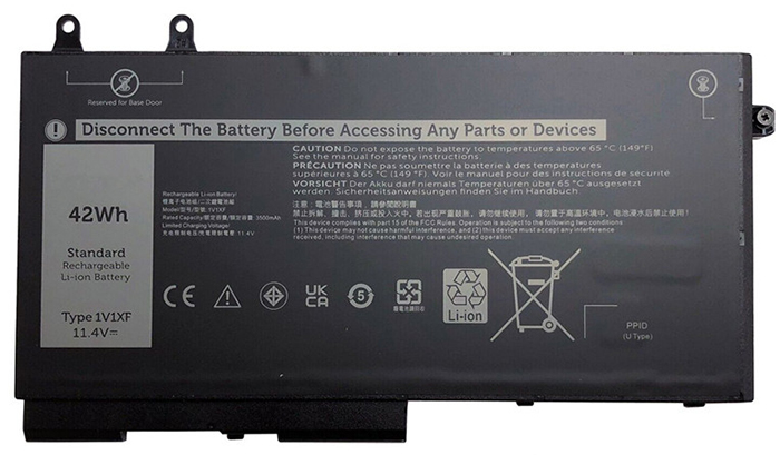 Laptop Battery Replacement for Dell RF7WM 