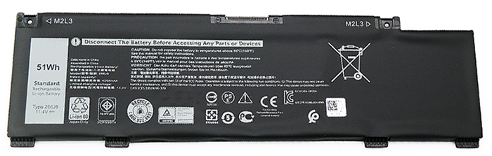 Laptop Battery Replacement for DELL M4GWP 