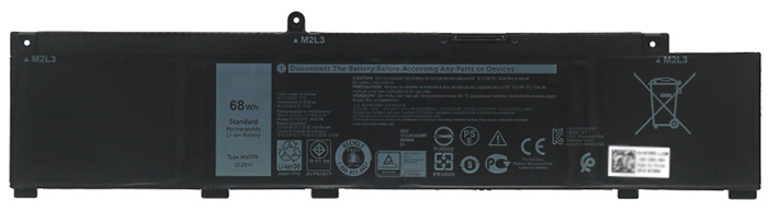 Laptop Battery Replacement for DELL MV07R 
