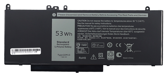 Laptop Battery Replacement for Dell R0TMP 