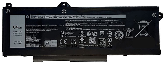 Laptop Battery Replacement for DELL R05P0 