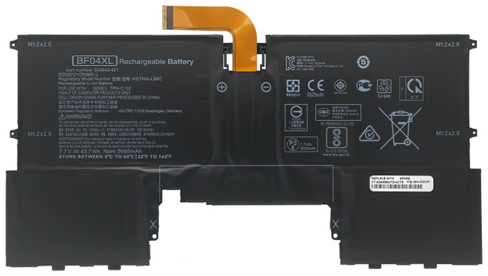 Laptop Battery Replacement for HP  Spectre-13-AF012DX 