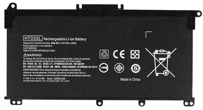 Laptop Battery Replacement for HP HT03XL 