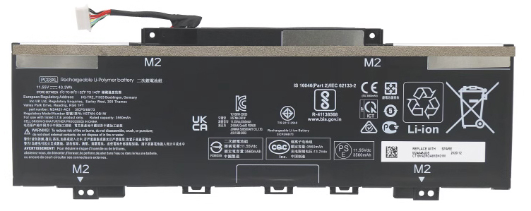Laptop Battery Replacement for HP PC03XL 