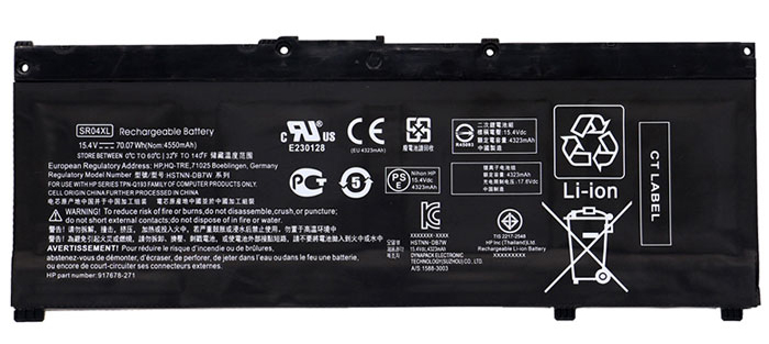 Laptop Battery Replacement for HP  TPN-C133 