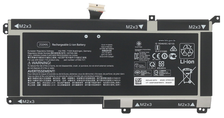 Laptop Battery Replacement for HP ZG06XL 