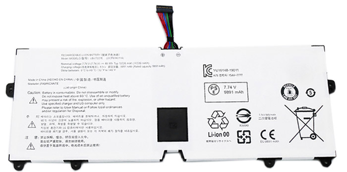 Laptop Battery Replacement for LG LBV7227E 