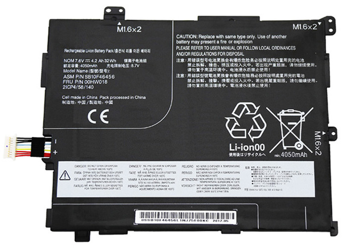 Laptop Battery Replacement for LENOVO 00HW019 
