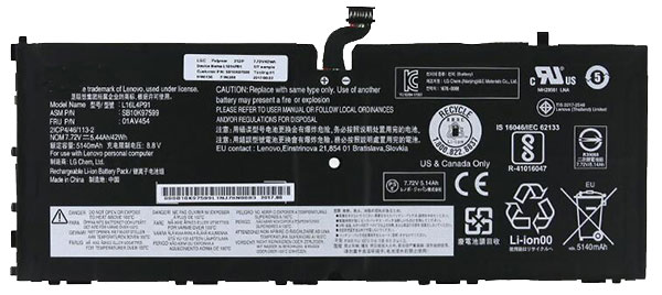 Laptop Battery Replacement for LENOVO 01AV454 