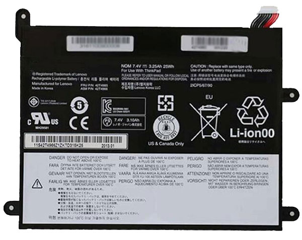 Laptop Battery Replacement for LENOVO 42T4965 