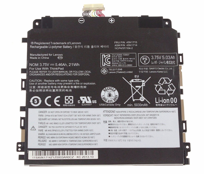 Laptop Battery Replacement for LENOVO Thinkpad-8 
