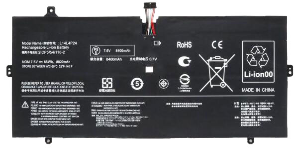 Laptop Battery Replacement for LENOVO L14M4P24 