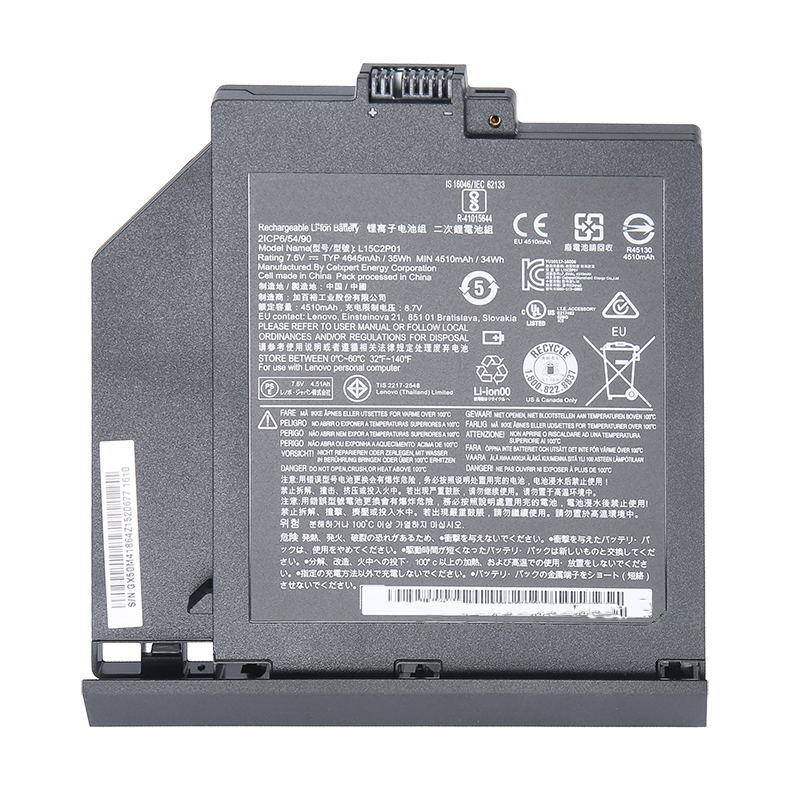 Laptop Battery Replacement for LENOVO L15C2P01 