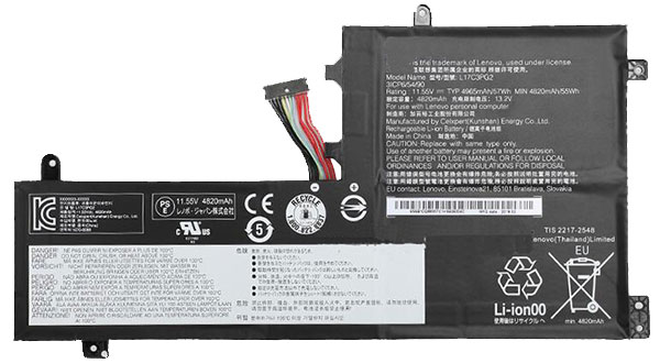 Laptop Battery Replacement for LENOVO 81LE0007CD 