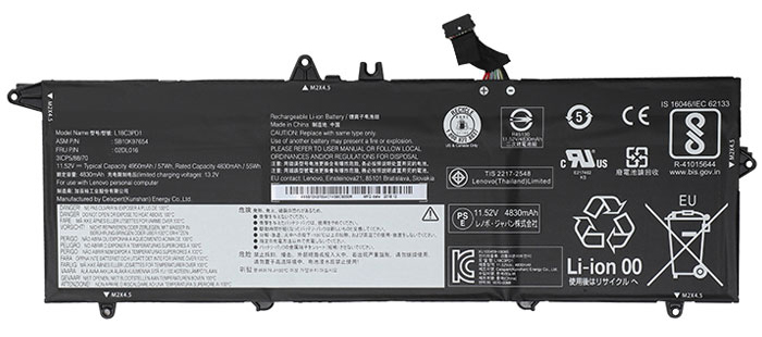 Laptop Battery Replacement for LENOVO 02DL015 