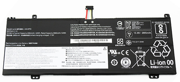 Laptop Battery Replacement for LENOVO L18D4PF0 