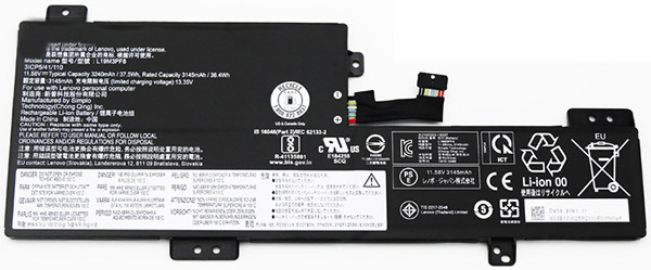 Laptop Battery Replacement for LENOVO L19C3PF8 