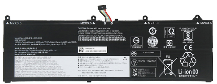 Laptop Battery Replacement for LENOVO Legion-R9000X-2021 