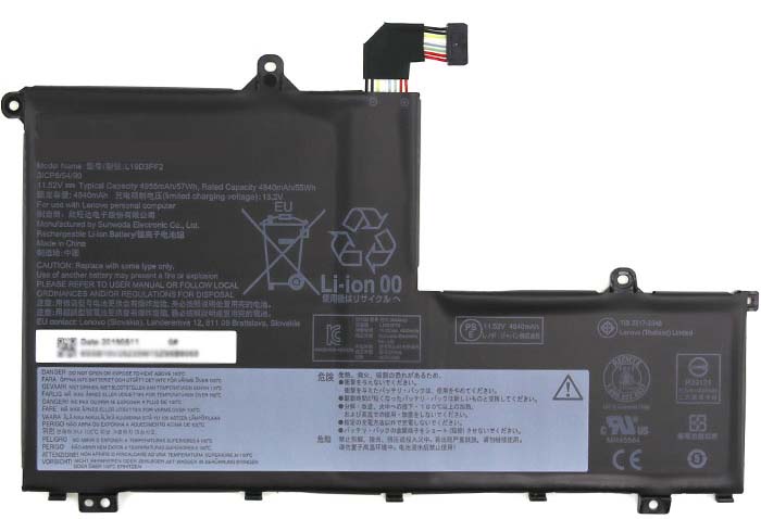 Laptop Battery Replacement for LENOVO L19D3PF2 