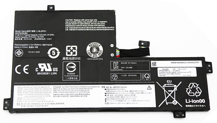 Laptop Battery Replacement for LENOVO L18D3PG1 