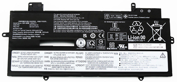 Laptop Battery Replacement for LENOVO L20C4P71 