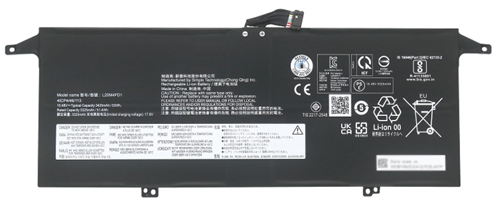 Laptop Battery Replacement for LENOVO L20M4PD1 