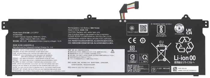 Laptop Battery Replacement for LENOVO L21C3PD7 