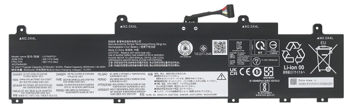 Laptop Battery Replacement for LENOVO L21D3PG1 