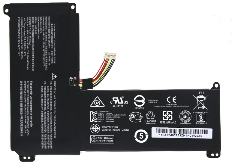 Laptop Battery Replacement for LENOVO 0813007 