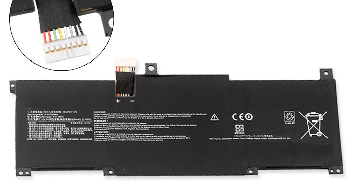 Laptop Battery Replacement for MSI BTY-M49 