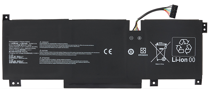Laptop Battery Replacement for MSI BTY-M492 