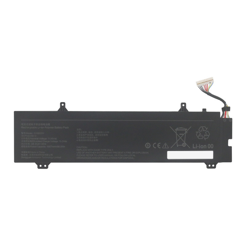 Laptop Battery Replacement for XIAOMI G16B02W 