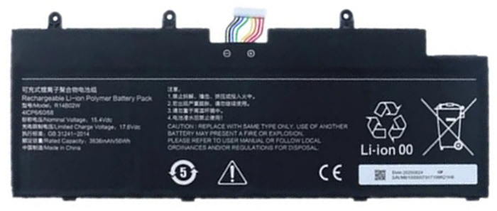Laptop Battery Replacement for XIAOMI R14B02W 