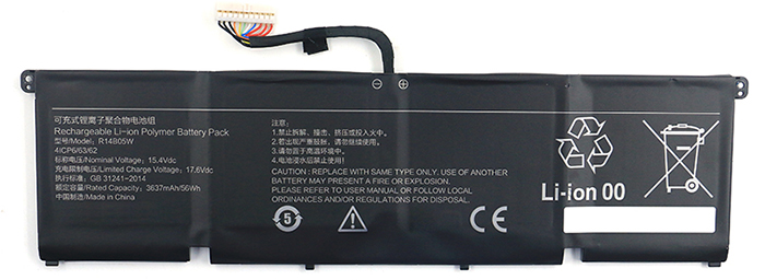 Laptop Battery Replacement for XIAOMI R14B05W 