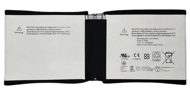 Laptop Battery Replacement for Microsoft P21G2B 